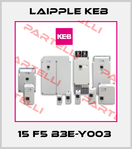 15 F5 B3E-Y003  LAIPPLE KEB