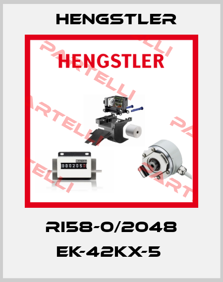 RI58-0/2048 EK-42KX-5  Hengstler