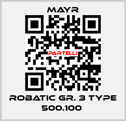 ROBATIC Gr. 3 Type 500.100  Mayr