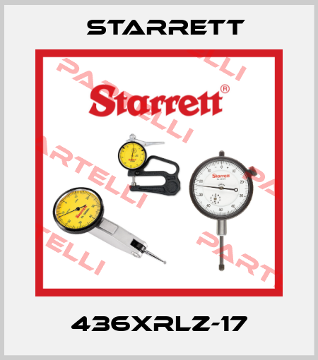 436XRLZ-17 Starrett
