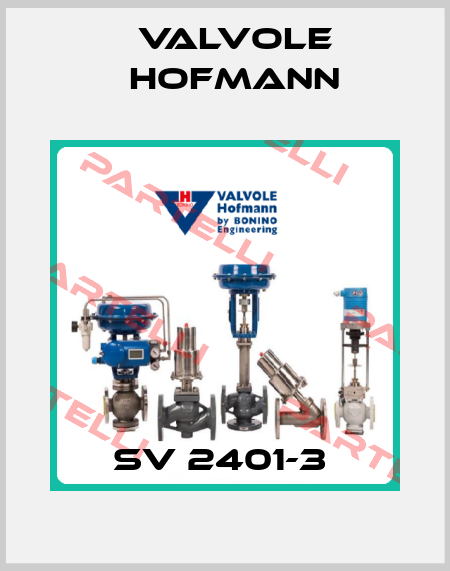 SV 2401-3  Valvole Hofmann
