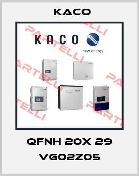 QFNH 20X 29 VG02Z05 Kaco