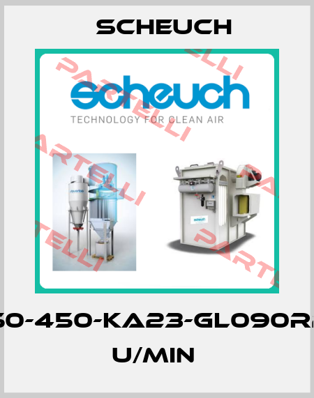 VRE50-450-ka23-GL090R2048 U/min  Scheuch