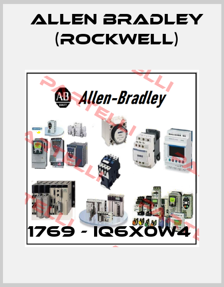 1769 - IQ6X0W4  Allen Bradley (Rockwell)