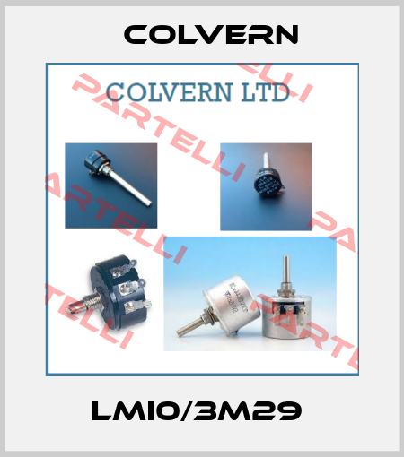 LMI0/3M29  Colvern