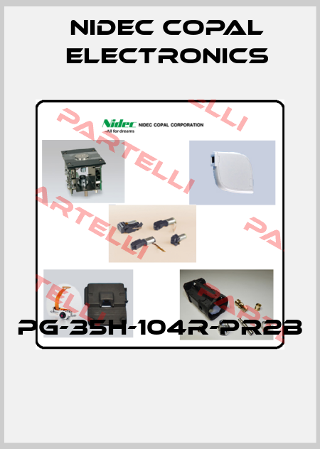 PG-35H-104R-PR2B  Nidec Copal Electronics