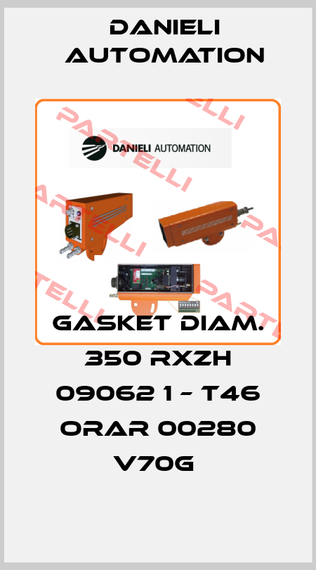 Gasket Diam. 350 RXZH 09062 1 – T46 ORAR 00280 V70G  DANIELI AUTOMATION
