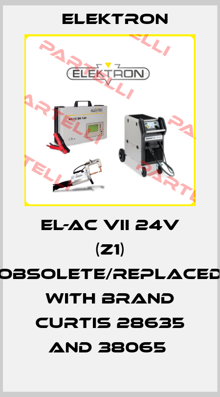 EL-AC VII 24V (Z1) obsolete/replaced with Brand Curtis 28635 and 38065  Elektron