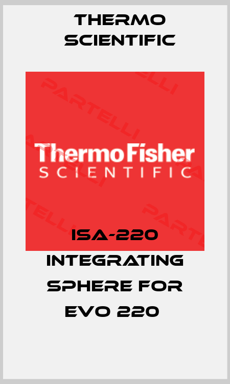 ISA-220 Integrating Sphere for EVO 220  Thermo Scientific