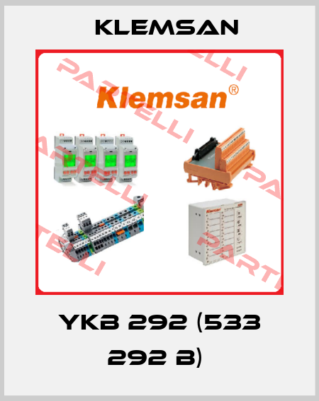 YKB 292 (533 292 B)  Klemsan