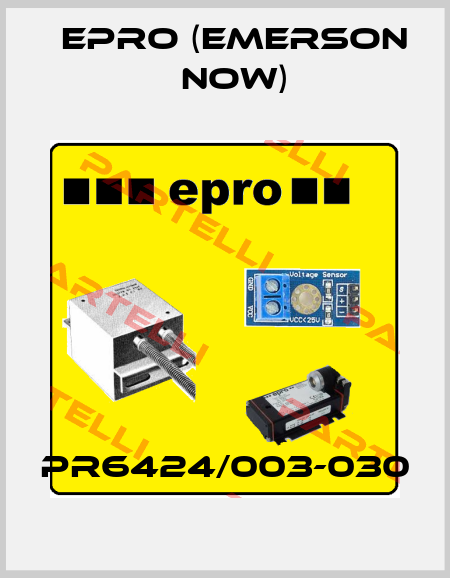 PR6424/003-030 Epro (Emerson now)