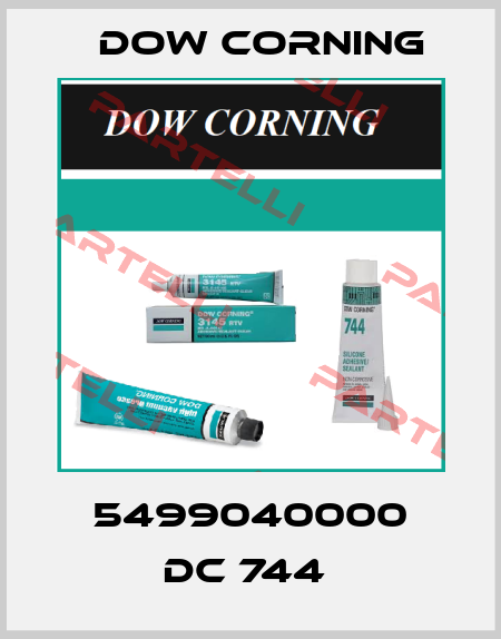 5499040000 DC 744  Dow Corning