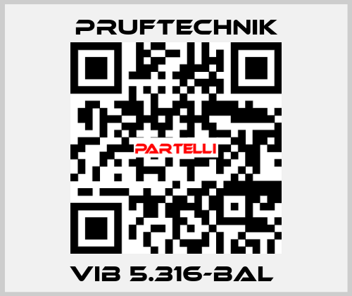 VIB 5.316-BAL  Pruftechnik