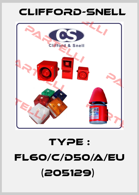 Type : FL60/C/D50/A/EU (205129)  Clifford-Snell