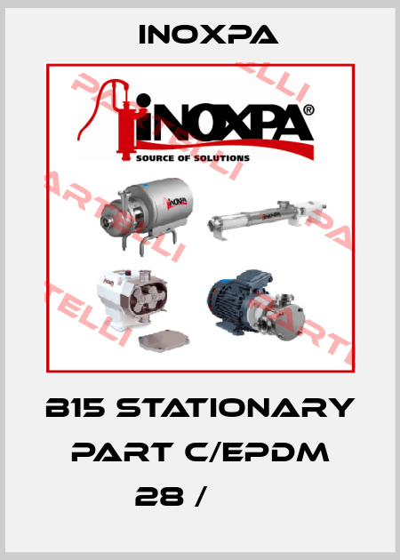 B15 STATIONARY PART C/EPDM 28 / ‐‐  Inoxpa