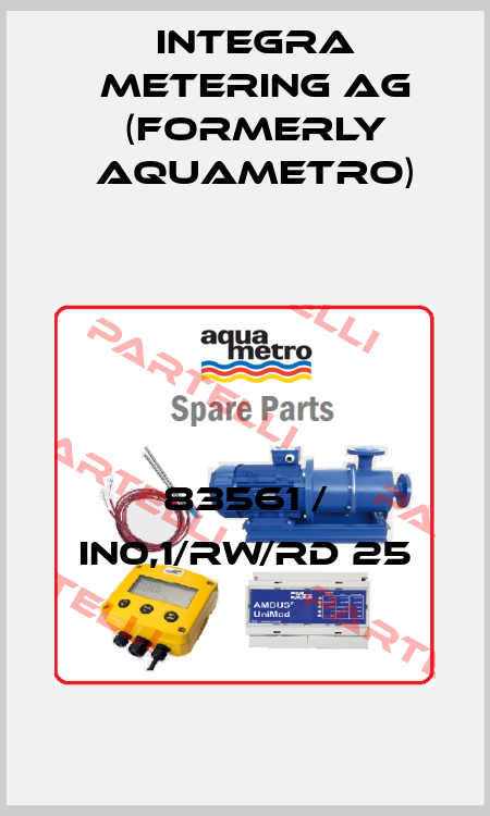 83561 / IN0,1/RW/RD 25 Integra Metering AG (formerly Aquametro)