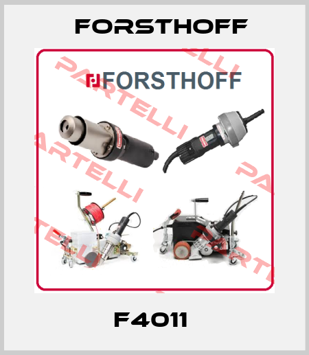F4011  Forsthoff