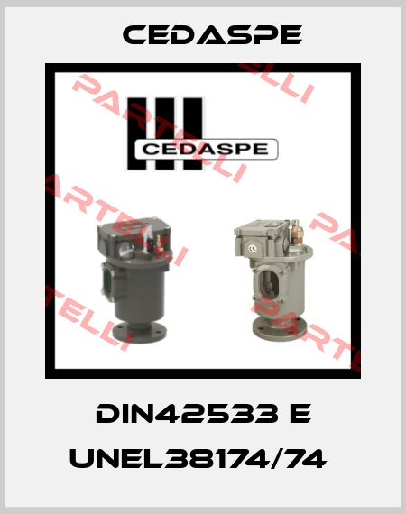 DIN42533 E UNEL38174/74  Cedaspe