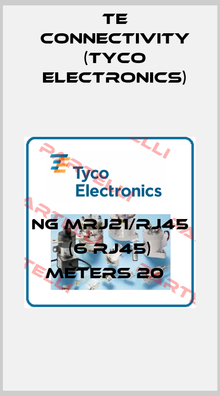 NG MRJ21/RJ45 (6 RJ45) meters 20   TE Connectivity (Tyco Electronics)