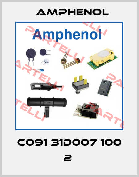 C091 31D007 100 2  Amphenol