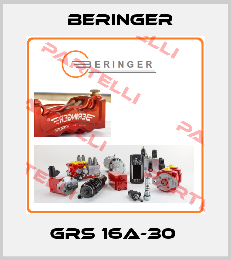 GRS 16A-30  Beringer