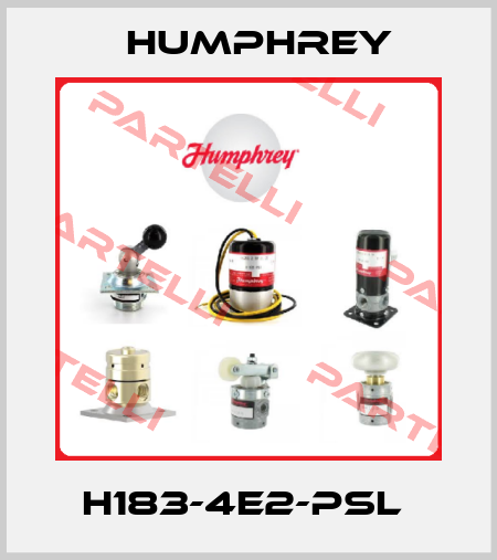 H183-4E2-PSL  Humphrey