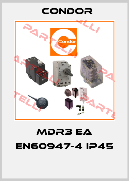 MDR3 EA EN60947-4 IP45  Condor