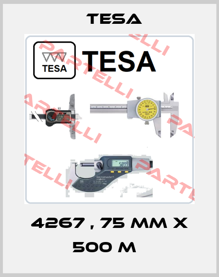 4267 , 75 mm x 500 m   Tesa