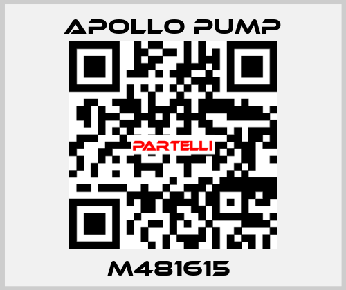 M481615  Apollo pump