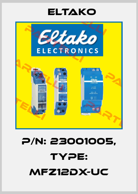 P/N: 23001005, Type: MFZ12DX-UC Eltako