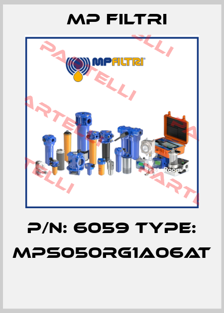 P/N: 6059 Type: MPS050RG1A06AT  MP Filtri
