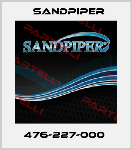 476-227-000  Sandpiper