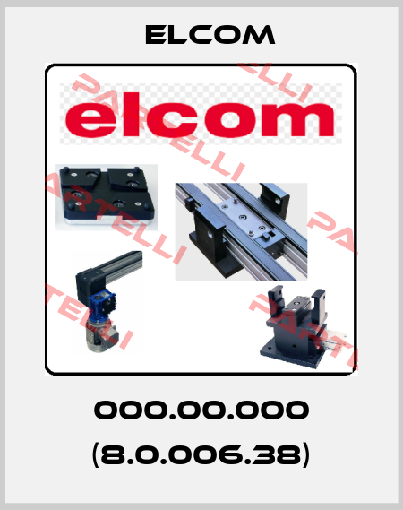 000.00.000 (8.0.006.38) Elcom