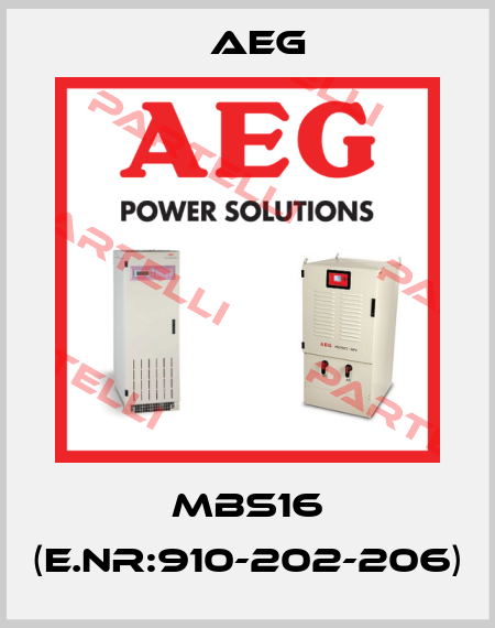 MBS16 (E.NR:910-202-206) AEG