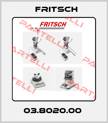 03.8020.00  Fritsch