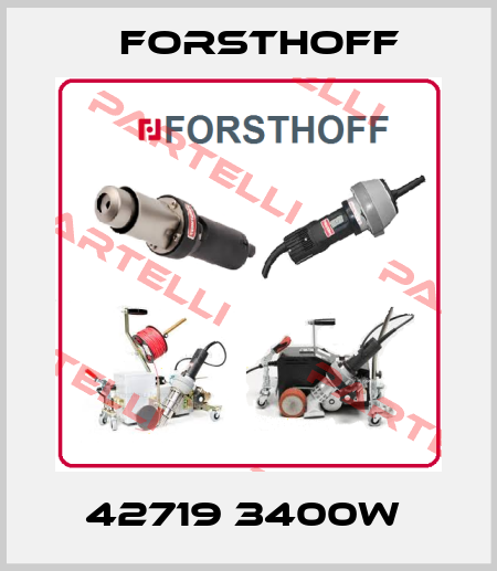 42719 3400W  Forsthoff
