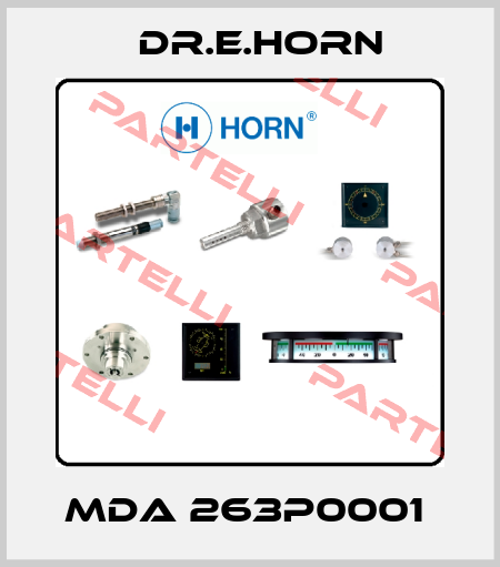 MDA 263P0001  Dr.E.Horn