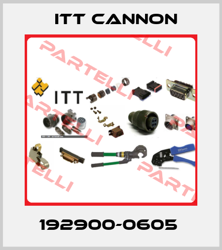 192900-0605  Itt Cannon