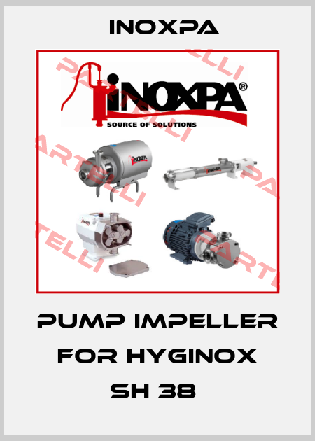 PUMP IMPELLER FOR HYGINOX SH 38  Inoxpa