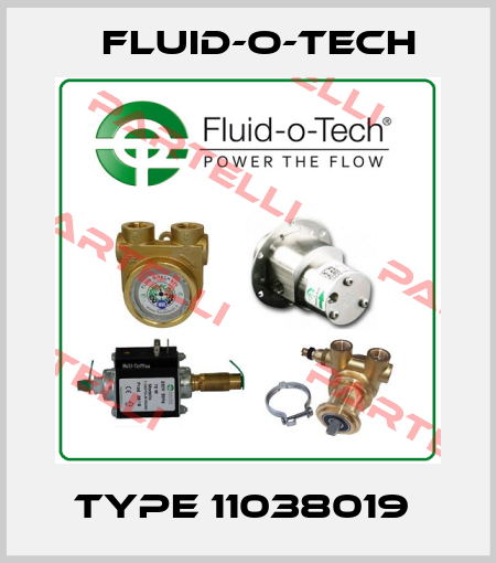 Type 11038019  Fluid-O-Tech
