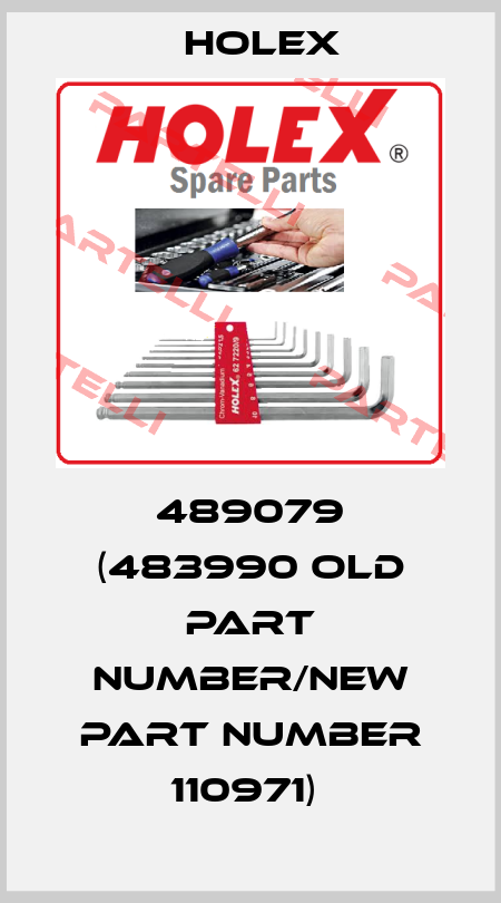 489079 (483990 old part number/new part number 110971)  Holex