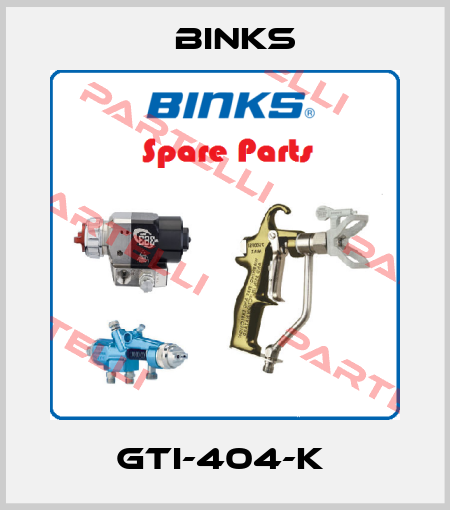 GTI-404-K  Binks