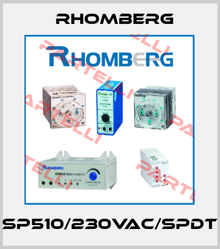 SP510/230VAC/SPDT Rhomberg