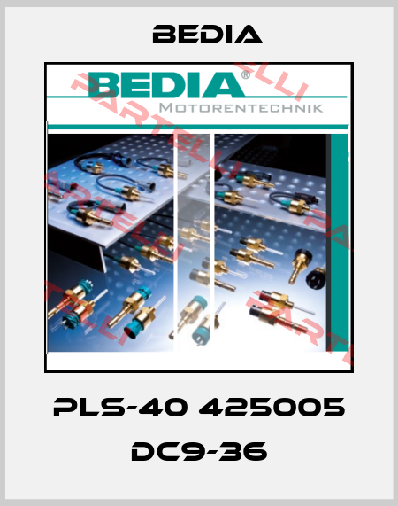 PLS-40 425005 DC9-36 Bedia