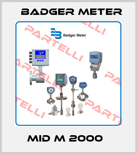MID M 2000   Badger Meter