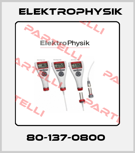 80-137-0800  ElektroPhysik