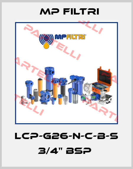 LCP-G26-N-C-B-S   3/4" BSP  MP Filtri