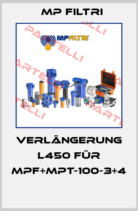 Verlängerung L450 für MPF+MPT-100-3+4  MP Filtri