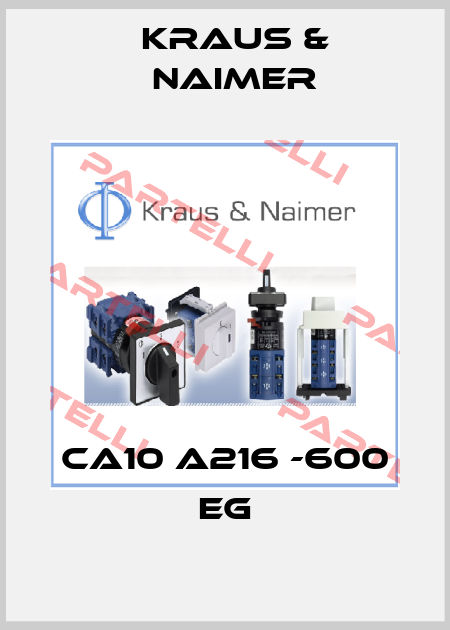 CA10 A216 -600 EG Kraus & Naimer