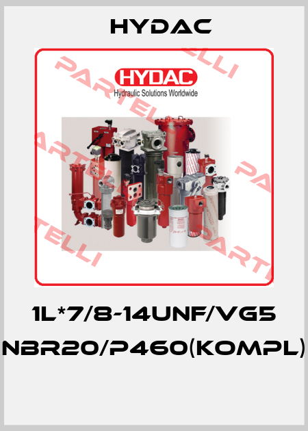 1L*7/8-14UNF/VG5 NBR20/P460(kompl)  Hydac